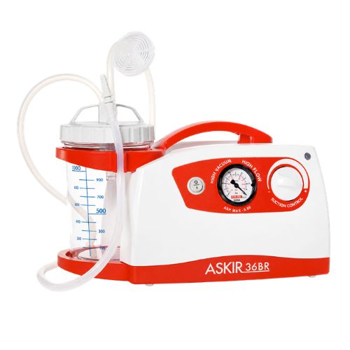CA-MI NEW ASKIR 36 BR Portable High-Flow Suction Machine